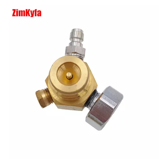 HPA Tank Pin Valve Ouput G1/2-14 to M18x1.5 ,5/8-18UNF Air Tank Cylinder