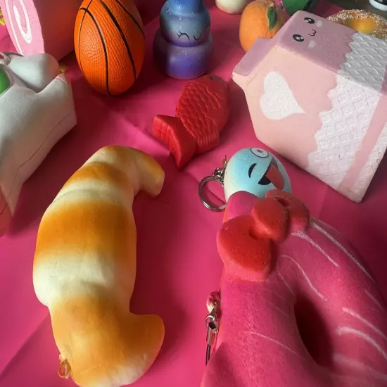 Lot Of Squishy Toys