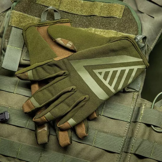 [Glove Station]The Impulse Full Finger Tactical Shooting Gloves Military Gear