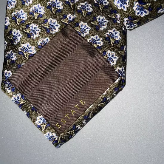 Robert Talbott Carmel Tie Best Of The Class Estate Finest Silk Soft Gorgeous