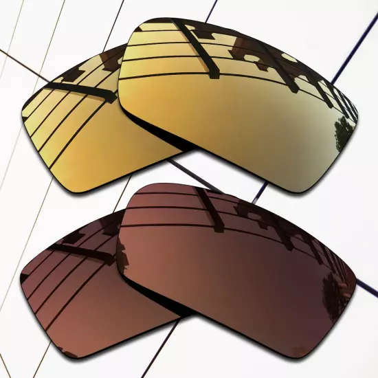 TRUE Polarized Replacement Lenses for-Oakley Gascan Frame OO9014 Multi-Colors