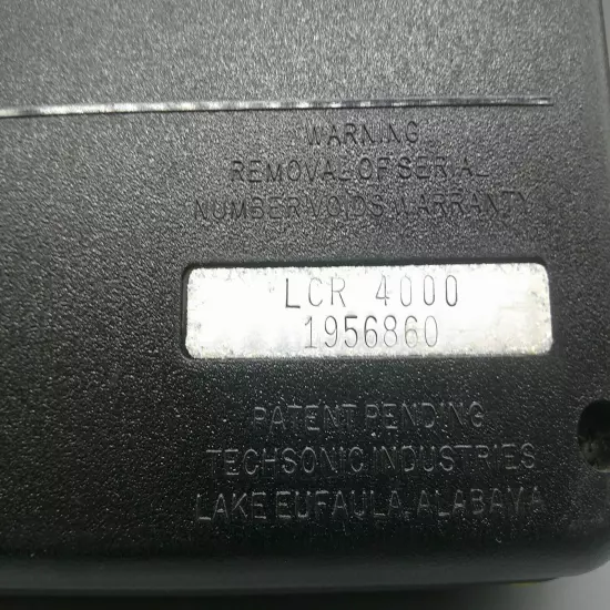 Humminbird LCR4000 Fish Finder Locator Untested No Power Supply