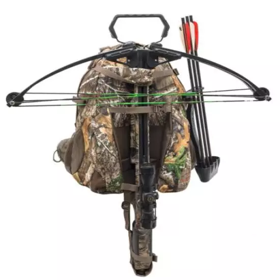 Crossbow Backpack Hunting Gear Hiking Realtree Edge Pack Rucksack Knapsack Bag 