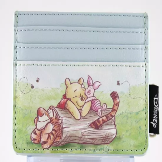 Loungefly Winnie The Pooh Tigger In Log Cardholder Eeyore Faux Leather New 2024