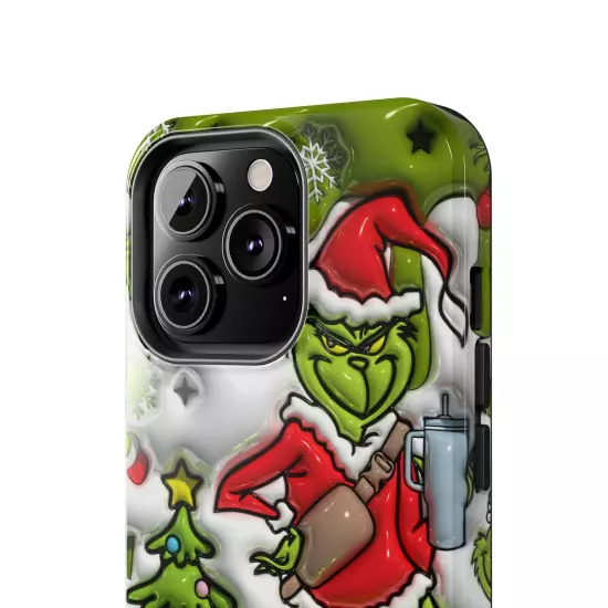 Grinch Tough Phone Cases Samsung S20 S21 S22 S23 Iphone 15 14 13 12 11