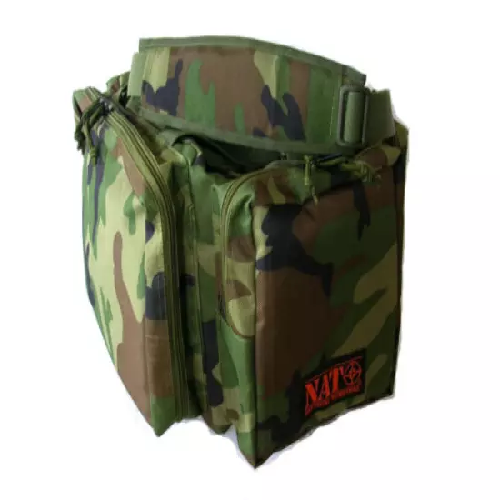 Military Camo gun Range Bag 20" NATO ® Tactical Survival hunting shoot Ballistic