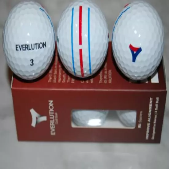 EVERLUTION 2 DOZEN NEW GOLF BALLS KOREA FREE 2 Dozen TEES + Markers