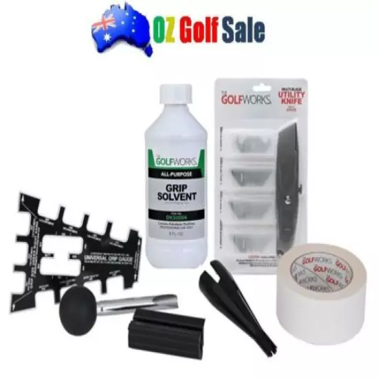 GolfWorks Grip Essential Kit - Golf Gripping and Regripping Supply Package