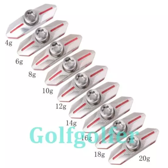 3pcs Golf Weight for Ping G410 Driver Silver G410 Driver Weight