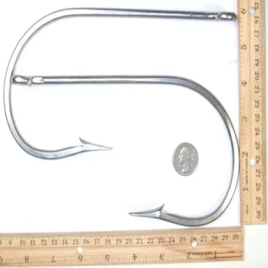 2 7731S size 20/0 420 Stainless Steel fishing hooks very large hooks