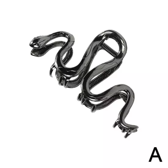 Metal Snake Hair Clip Claw Hair Accessory Snake Shape Shark Clip Fashion H7W3 щх