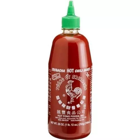 Sriracha Chili Hot Sauce, 28 Oz Bottle - Sriracha