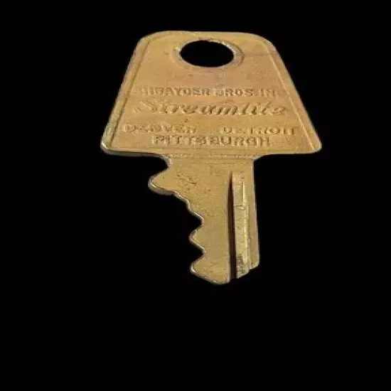 Samsonite Streamlite Luggage Key Vintage # 96