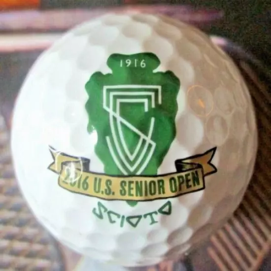 vtg - 2016 U.S. SENIOR OPEN - Logo Golf Ball - Scioto CC - USGA - PGA Tour