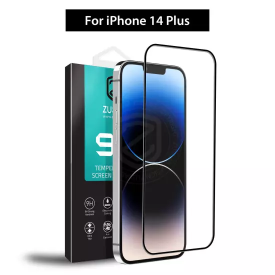 For iPhone 16 15 14 13 12 11 Pro XS Max XR Plus Tempered Glass Screen Protector