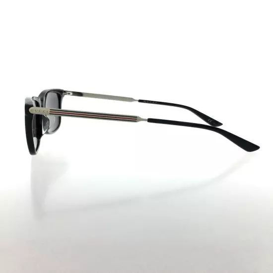 GUCCI Mr./Ms. Glasses -- Titanium BLK BLK Men's Wellington 56□17 150