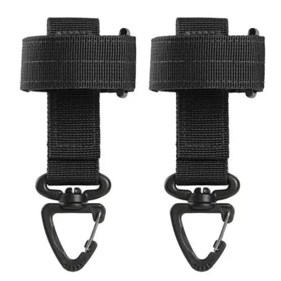 2pcs Multi-purpose Glove Hook Tactical Gloves Climbing Rope Buckle Adjustable