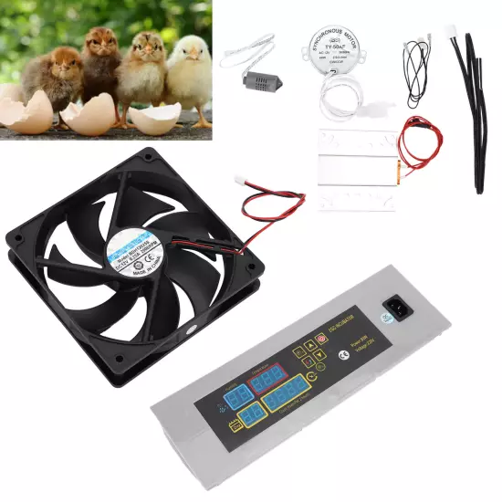 Egg Incubator Automatic Hatcher DIY Poultry Hatching Machine For Chicken Duc LLI