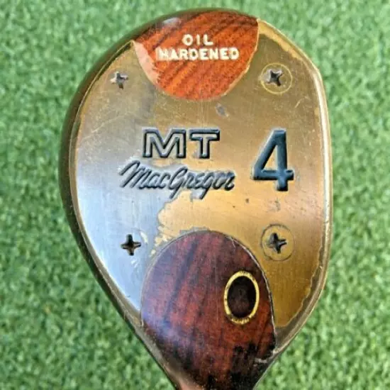 MacGregor Tourney MT Oil Hardened 4 Wood RH / ~42" Dynamic Steel / NICE /mm2885