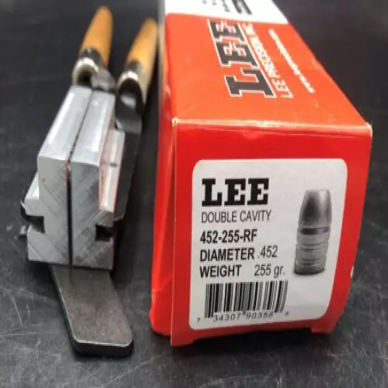 Lee Double Cavity 452-255-RF Bullet Mold - 90358