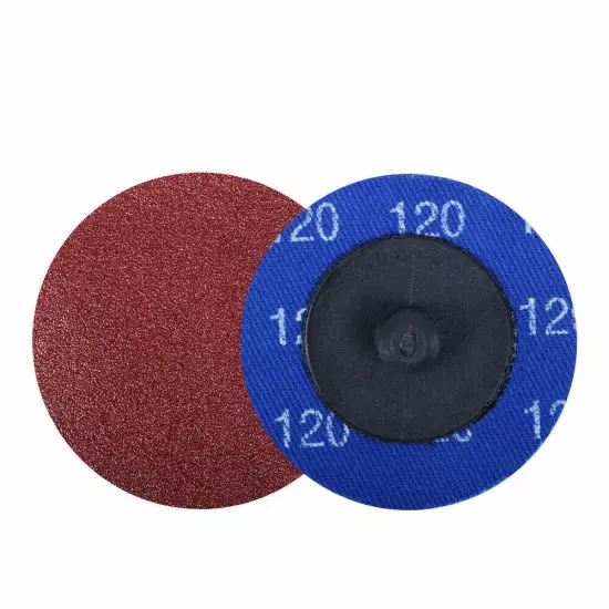 51x 2 inch Roll Lock Die Grinder Quick Change Sanding Disc 36 60 80 120 240 Grit