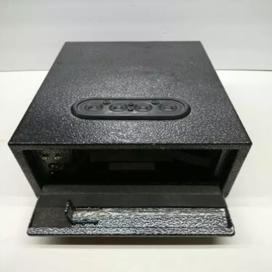 Electronic Pistol Safe Digital Heavy Duty Steel Mountable Used Works Tested