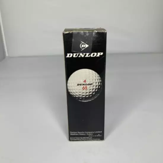 Vintage Dunlop Golf Balls 65 - 3pc Set