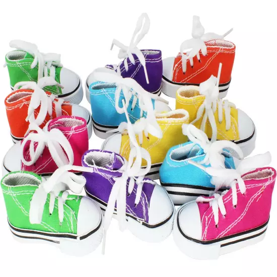 24 MINI SNEAKER BIRD TOY parrot craft cage craft toys party favor cockatiel 