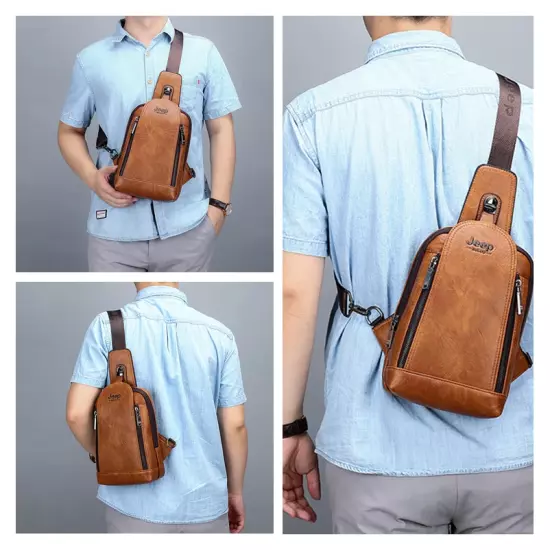 Brand Travel Hiking Messenger Shoulder Bags Men'S Large Capacity Sling Crossbody