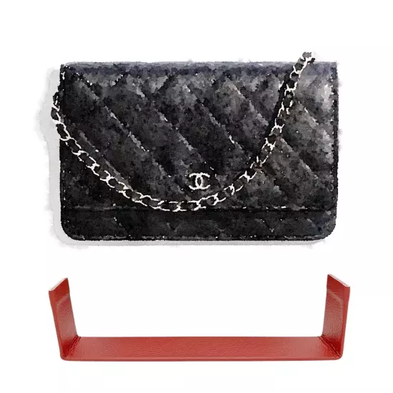 Base Shaper Bag Insert Saver For CHANEL Wallet On Chain (WOC)