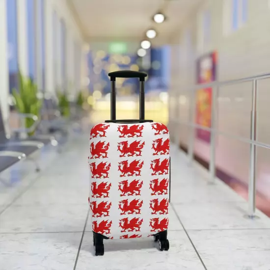 Welsh Dragon Luggage Cover