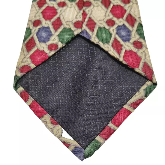 Cervino Alta Moda Colorful Rope Knot Design All Business Handsome SILK Necktie