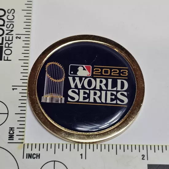 Major League Baseball Security And Enforcement Challenge Coin 2023 World Series 