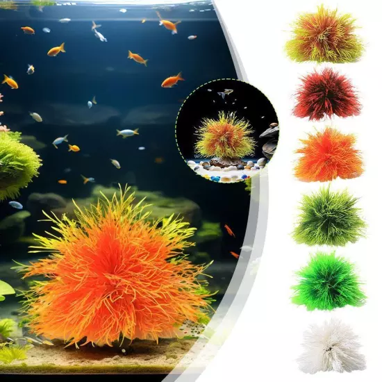 Fish Tank Landscape Decoration Artificial Aquatic Plastic Plants Aqua