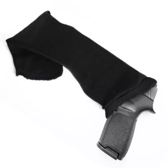 2pcs 12" Gun Sleeves Handgun Pistol Socks Cover Silicone Treated Hunting