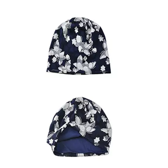 Women's Floral Lace Beanie Hat Cancer Chemo Cap Turban Multiple Colors Headwear