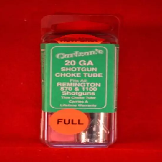 Carlson's Choke Tube 20 GA Remington 11-87, 870, 1100 Full