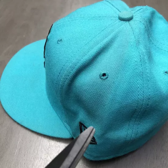 new era 59fifty 7 1/8 Crooks And Castles Turquoise Hat Cap Embroidered 8021 CC