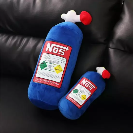 Creative NOS Nitrous Oxide Bottle New Plush Toys Pillow Stuffed Soft Turbo JDM C