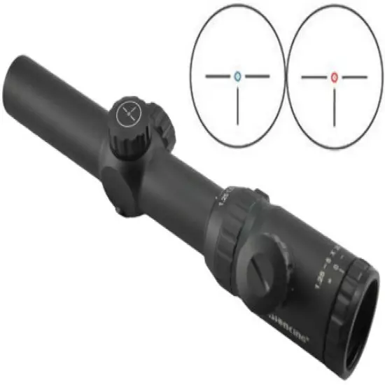 Visionking 1.25-5x26 Rifle scope IR Hunting 30 mm three-pin German#1 Reticle 223