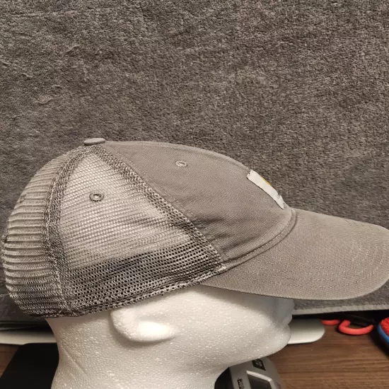 Carhartt Snap-Back Cap Cotton Mesh Gray Breathable OSFM