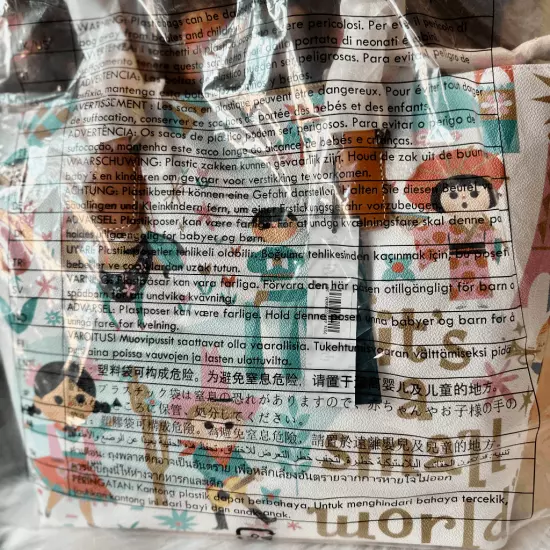 NEW Disney it's a small world Dooney & Bourke Tote Bag 2024 NWT Authentic