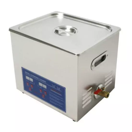 10L Ultrasonic Cleaner Heater Digital Display 500W 40khz 110V or 220V New