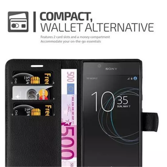 Case for Sony Xperia L1 Protection Book Wallet Phone Cover Magnetic