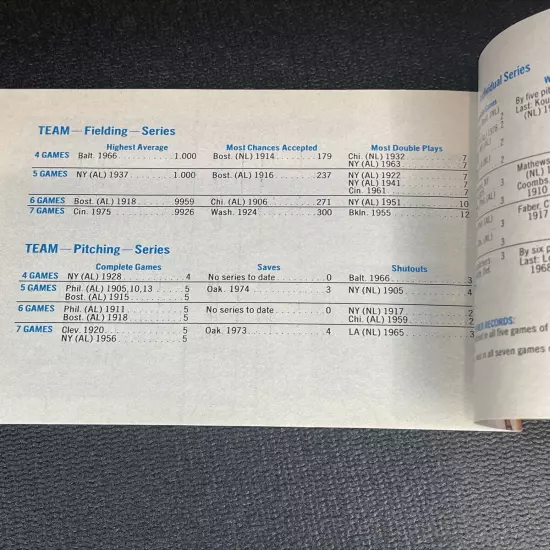 1970’s Brylcreem - Mickey Mantle - World Series Fact Book / Mail Away Order Form