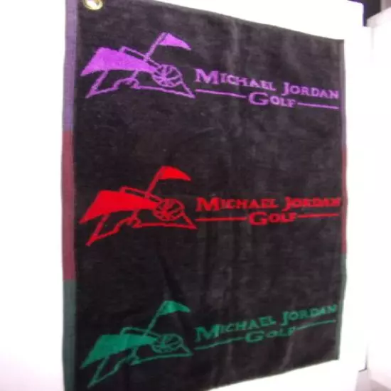 NBA BASKETBALL MICHEAL JORDAN GOLF TOWEL SIR CHRISTOPHER HATTON 