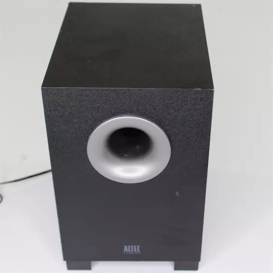 Altec Lansing Computer Speakers BX1221 Set 3 Pieces W/ Subwoofer and Power Cord