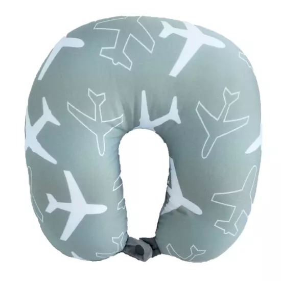 Micro Beads U Shaped Travel Neck Pillow Head Neck Cervical Sleep Support Cushion