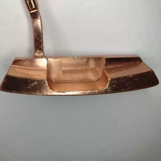 Ray Cook Blue Goose II Copper Mallet Putter 36" steel RH Men's Golf Club Vintage