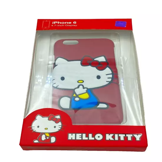 FOR APPLE iPHONE 6 GENUINE HELLO KITTY Phone CASE, HARD COVER